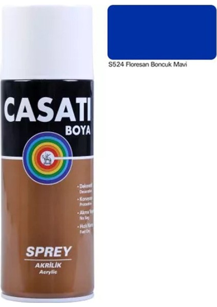 Casatı 524 Sprey Flörasan Boncuk Mavi Metalik