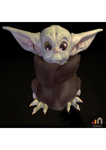 Grogu (Baby Yoda) Plastik Aparat