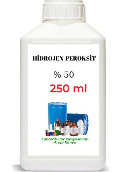 HİDROJEN PEROKSİT (% 50) H2O2 250 ML