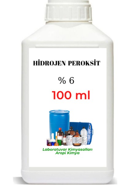 HİDROJEN PEROKSİT (% 6 ) H2O2 100 ML