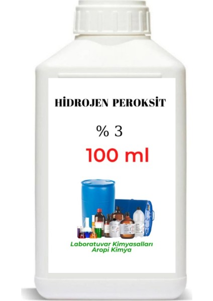 HİDROJEN PEROKSİT (% 3) H2O2 100 ML