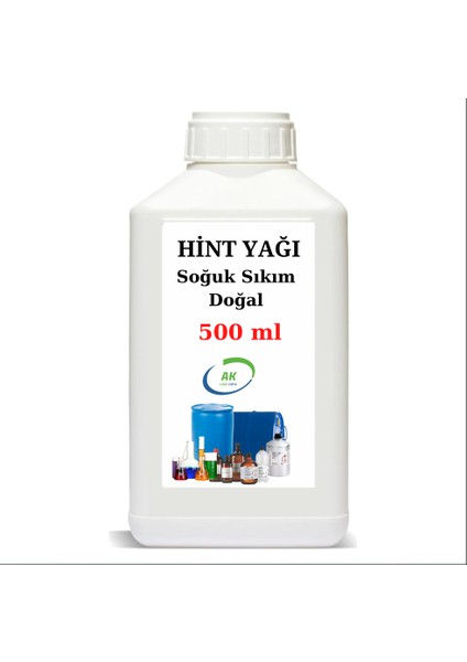 HİNT YAĞI SOĞUK SIKIM 500 ML