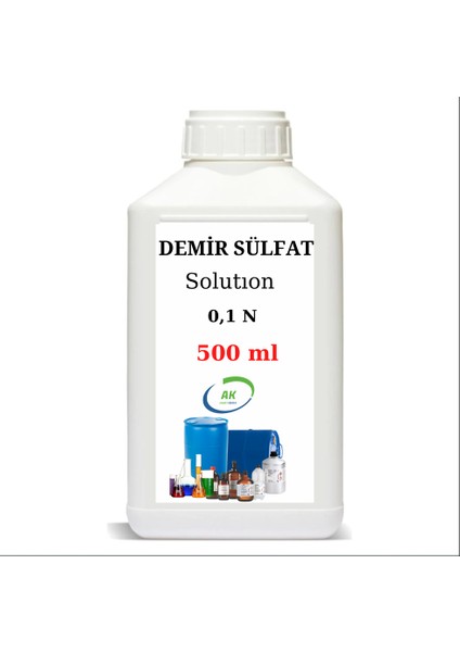 DEMİR SÜLFAT SOLUTION (0,1 N) 500 ML fiyatları