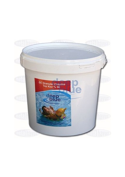 Havuzavm-Toz Klor %56 5 Kg. Deep Blue Dıchlor