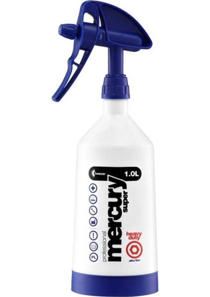 Mercury Super Kimyasala Dayanıklı Çift Atım Sprey 1l