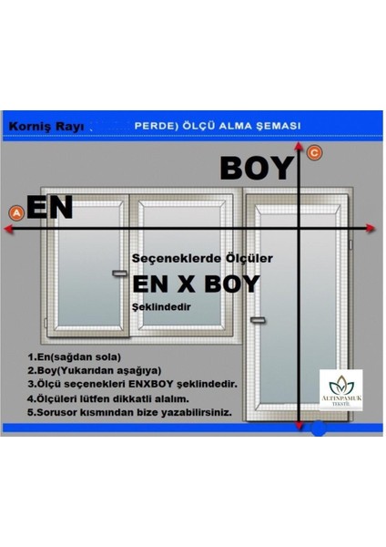 Altın Pamuk Altınpamuk Lüx Saten Güneşlik Perde Beyaz Enxboy Seçenekli