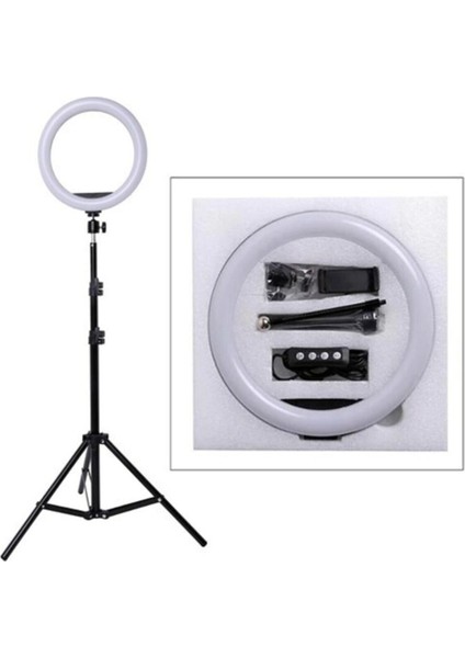10'' Ring Light Makyaj Işığı + Işık Ayağı