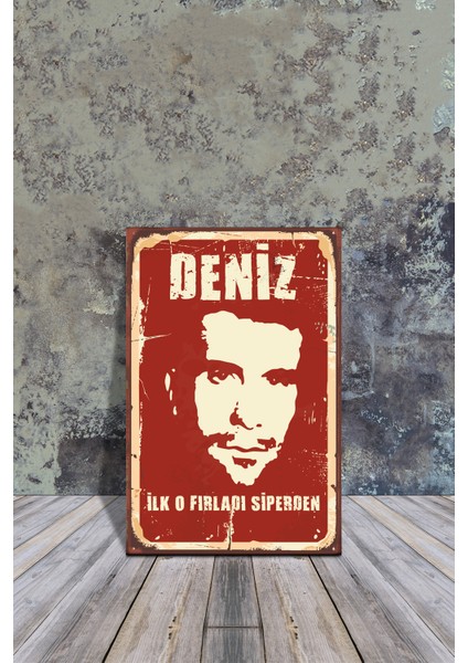 Mdf Tablo Deniz Gezmiş 20 x 30