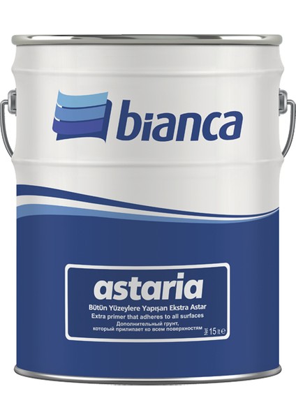 Astaria - Bütün Yüzeylere Yapışan Ekstra Astar 0,75 Lt