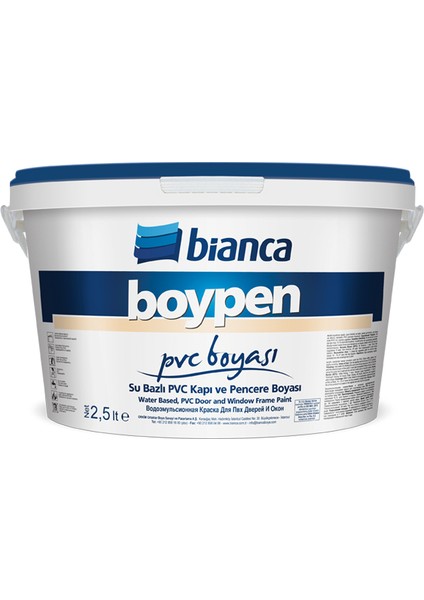 Boypen Pvc Boyası 2,5 Lt