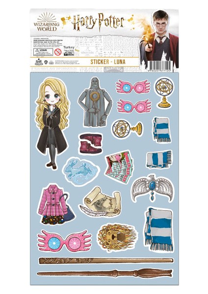 Luna Lovegood Sticker Set