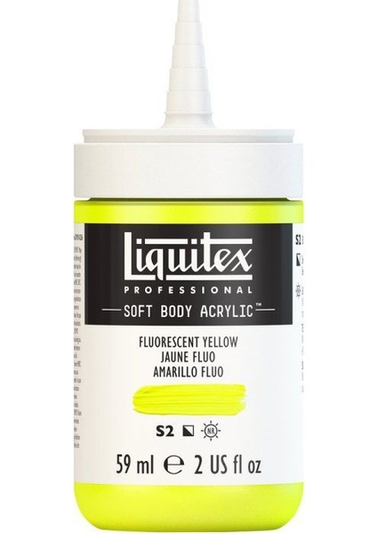 : Professional Soft Body : Akrilik Boya : 59 ml : Fluorescent Yellow 981 S2 fiyatları