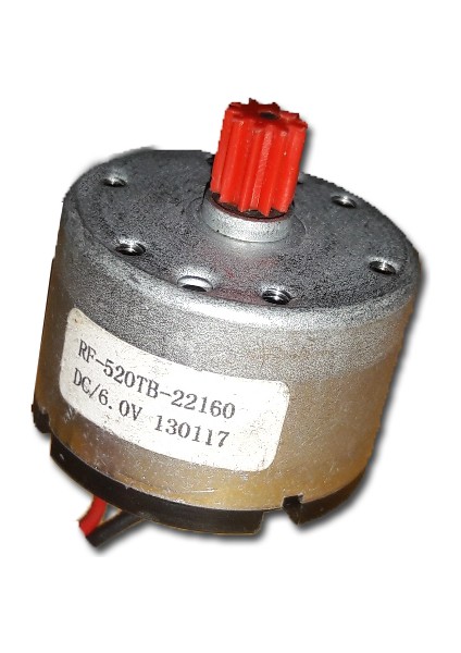 RF-520TB 6V Dc Motor - Öğrenci Projelerine Uygun Dc Motor