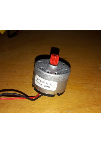 RF-520TB 6V Dc Motor - Öğrenci Projelerine Uygun Dc Motor