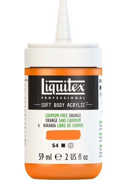 : Professional Soft Body : Akrilik Boya : 59 ml : Cadmium-Free Orange 892 S4 fiyatları