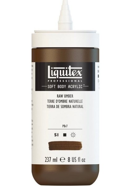 : Professional Soft Body : Akrilik Boya : 237 ml : Raw Umber 331 S1