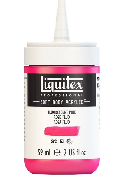 : Professional Soft Body : Akrilik Boya : 59 ml : Fluorescent Pink 987 S2 fiyatları
