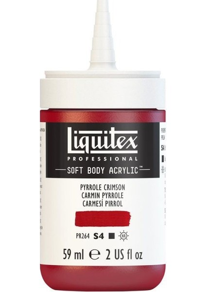 : Professional Soft Body : Akrilik Boya : 59 ml : Pyrrole Crimson 326 S4 fiyatları