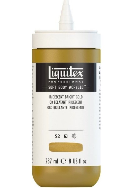: Professional Soft Body : Akrilik Boya : 237 ml : Iridescent Bright Gold 234 S2 fiyatları