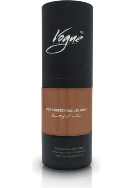 112-LIGHTBROWN-KAŞ-BOYASI Kalıcı Makyaj Pigmenti (Boyası) 15ML