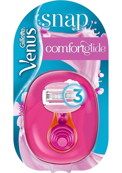 Comfortglide Snap Breeze Tıraş Makinesi (Seyahat Boyu) Yüz Kremi