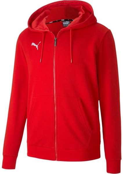 65670801 Teamgoal 23 Casuals Hooded Jacket Erkek Sweatshirts Kırmızı