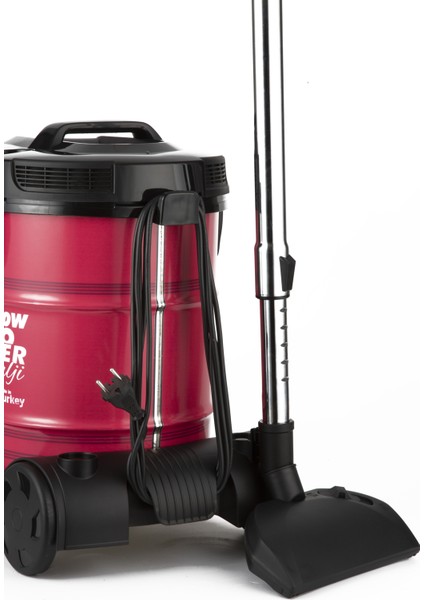 SV110 NOSTALJİ Metal Kazanlı Güçlü Süpürge 2200W modelleri