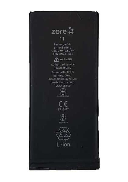 Apple iPhone 11 Zore Tam Orijinal Vogy Batarya fiyatları