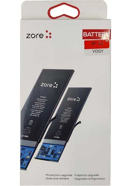 Apple iPhone 11 Zore Tam Orijinal Vogy Batarya modelleri