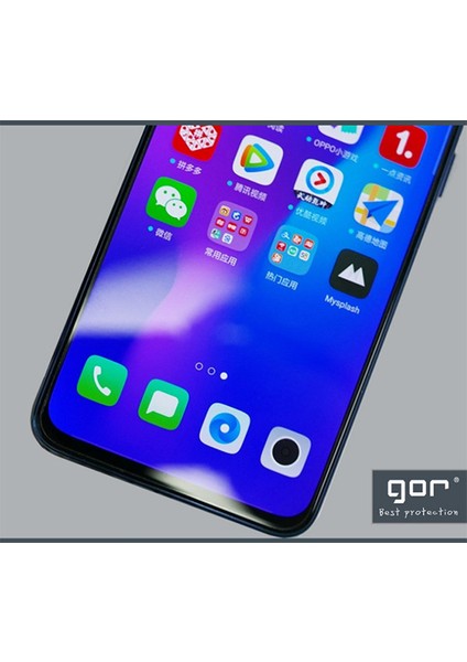 Gor Meizu 16TH Kavisli Full Darbe Emici Ekran Koruyucu 2 Adet Set