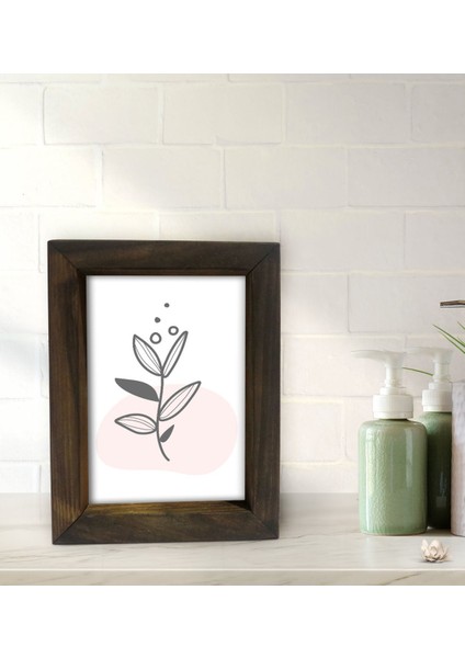 Bk Gift Banyo Dekoratif Doğal Masif Ahşap Çerçeve 15X20CM-20 fiyatları