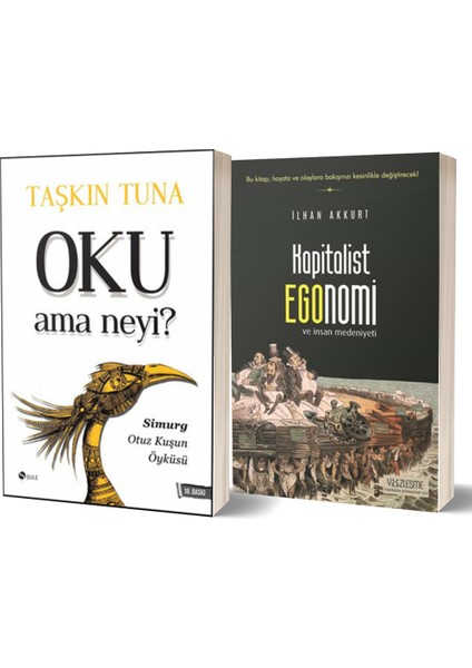 Oku Ama Neyi? - Kapitalist Egonomi ve Insan Medeniyeti 2 Kitap Set - Taşkın Tuna