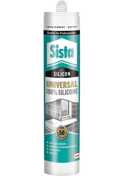 Sista Silikon 310 ml Şeffaf