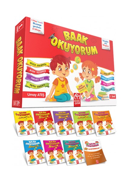 Baak Okuyorum 1.sınıf Hikâye Seti Model Çocuk