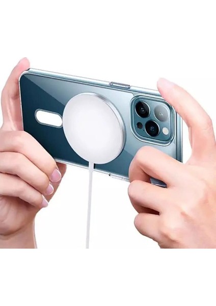 Apple iPhone 11 Pro Max Magsafe Şeffaf Silikon Kılıf modelleri