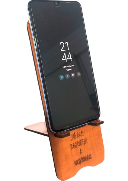 Portatif Telefon Tablet Tutucu Aparatı Sabitleyici Masa Üstü Desenli Ahşap Telefon Tutacağı fırsatları
