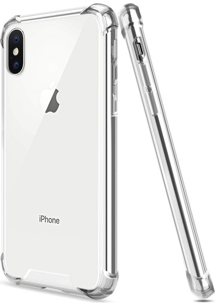 Apple iPhone Xs Max 6.5 Kılıf Şeffaf Nitro Anti Shock Kapak Renksiz modelleri