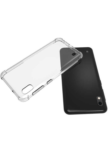 Samsung Galaxy A10 Kılıf Şeffaf Nitro Anti Shock Kapak Renksiz