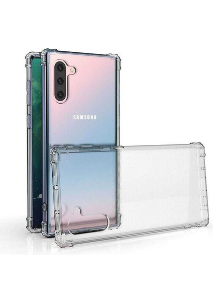 Samsung Galaxy Note 10 Kılıf Şeffaf Nitro Anti Shock Kapak Renksiz