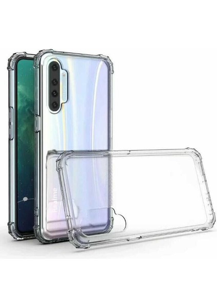 Realme Xt Kılıf Şeffaf Nitro Anti Shock Kapak Renksiz