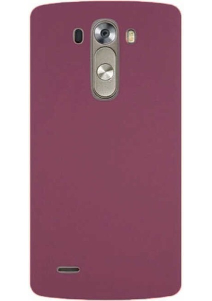 Lg G3 Kılıf Soft Mat Premier Case Mürdüm