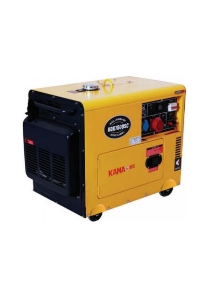 A KDK7500 Sca Otomatic Dizel Marşlı Jeneratör 6.9 Kva