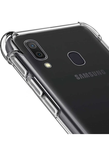 Samsung Galaxy A01 Kılıf Şeffaf Nitro Anti Shock Kapak Renksiz