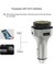 AP06 Tam Metal Araba Bluetooth Uyumlu Çalar Fm Verici Çok Fonksiyonlu Araç Şarj (Yurt Dışından) 3