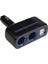 Çift USB Bağlantı Noktası 2 Çakmak Soket Hızlı Şarj Araç Şarj Güç Adaptörü (Yurt Dışından) 3