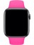 Apple Watch Kordon 1 2 3 4 5 6 7 Se Seri 38MM - 40MM Uyumlu Kayış Bileklik Kordon Koyu Pembe 2