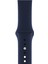 Apple Watch Kordon 1 2 3 4 5 6 7 Se Seri 38MM - 40MM Uyumlu Kayış Bileklik Kordon Lacivert 3