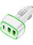 Mini Taşınabilir 3 USB Bağlantı Noktaları Qc3.0 PD18W Hızlı Şarj Araba Telefon Şarj Adaptörü (Yurt Dışından) 4