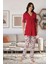 8028 Kısa Kol Lohusa Pijama Takım 1