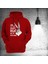 Buggs Bunny Baskılı 3 Ipl. Şardonlu, Kalın (600 Gr.) Içi Polar Kırmızı Sweatshirt 1